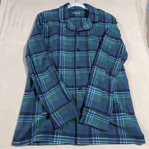 Cuddle Duds Men‘s 2-Piece Small Plaid Pajamas, Never Worn.